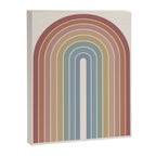 Gradient Arch XXIV Earthy Mid Century Modern Rainbow Canvas Print Gallery Image 6