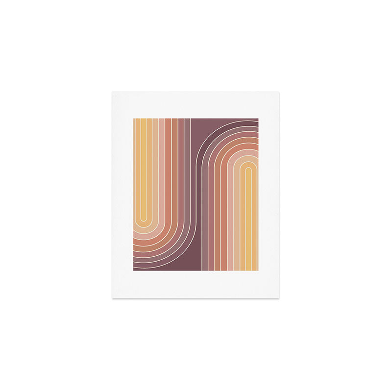 Gradient Curvature I Art Print Gallery Image 1