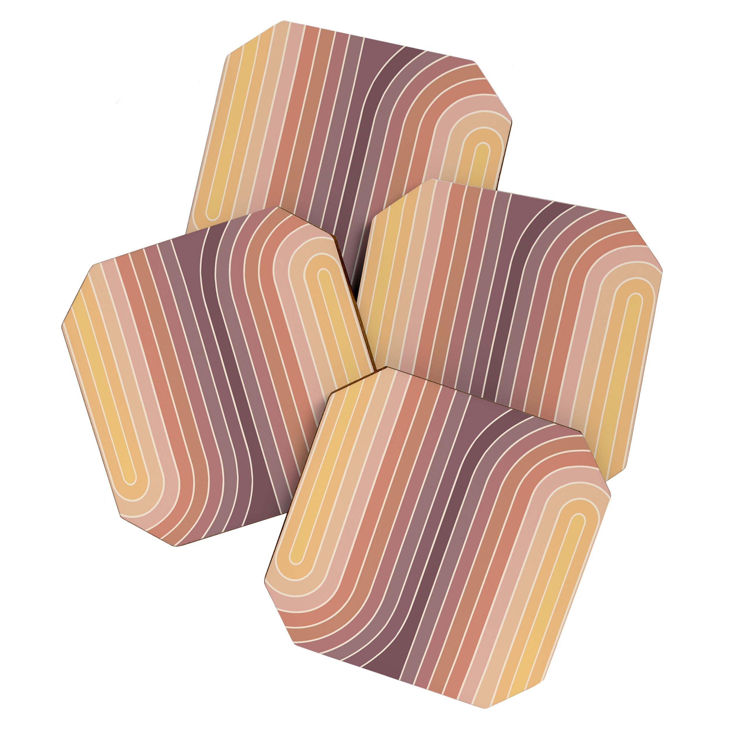 Gradient Curvature I Coaster Gallery Image 1