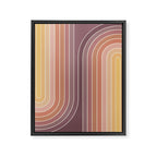 Gradient Curvature I Framed Canvas Print Gallery Image 6