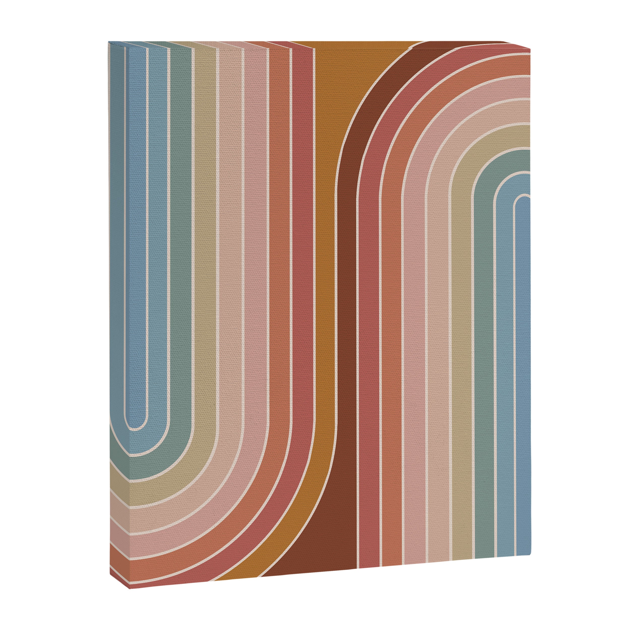 Gradient Curvature IX Canvas Print Gallery Image 6