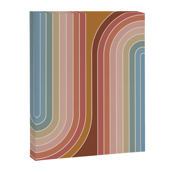 Gradient Curvature IX Canvas Print Gallery Image 1