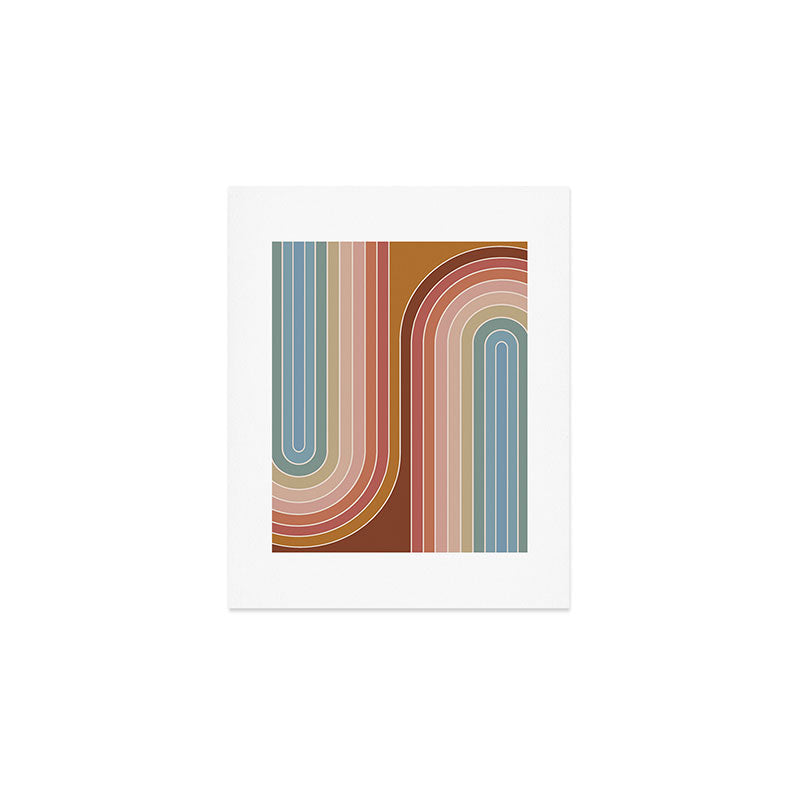 Gradient Curvature IX Art Print Gallery Image 1