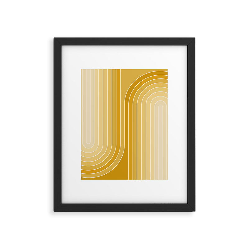 Gradient Curvature VII Framed Art Print Gallery Image 5
