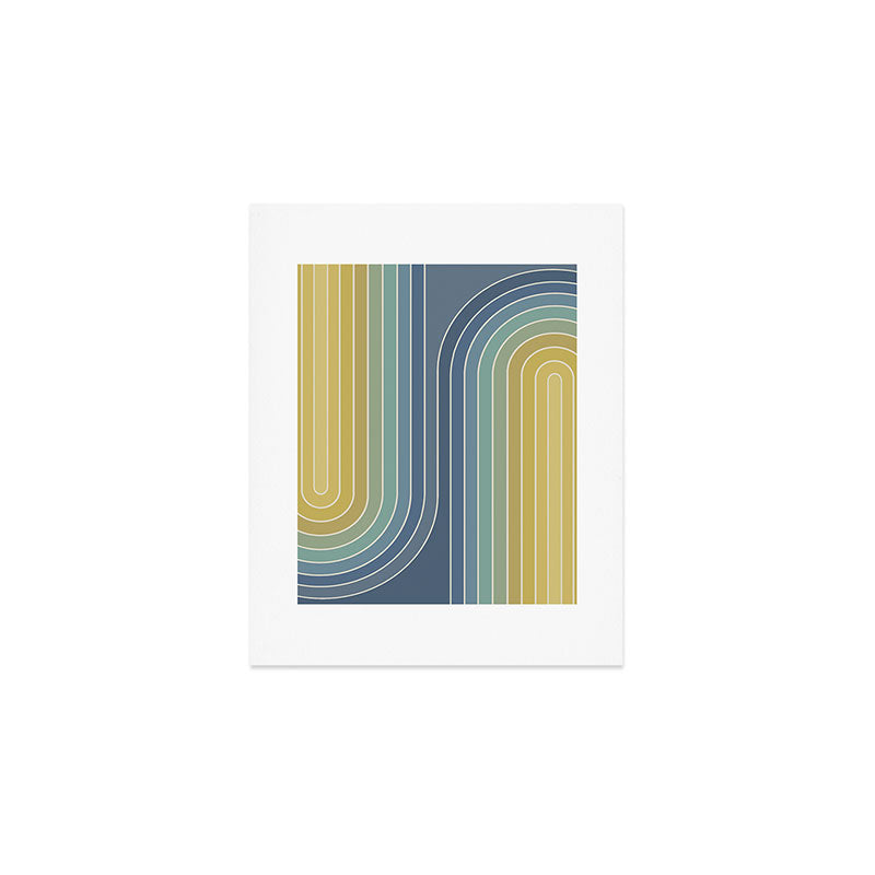 Gradient Curvature VIII Art Print Gallery Image 1
