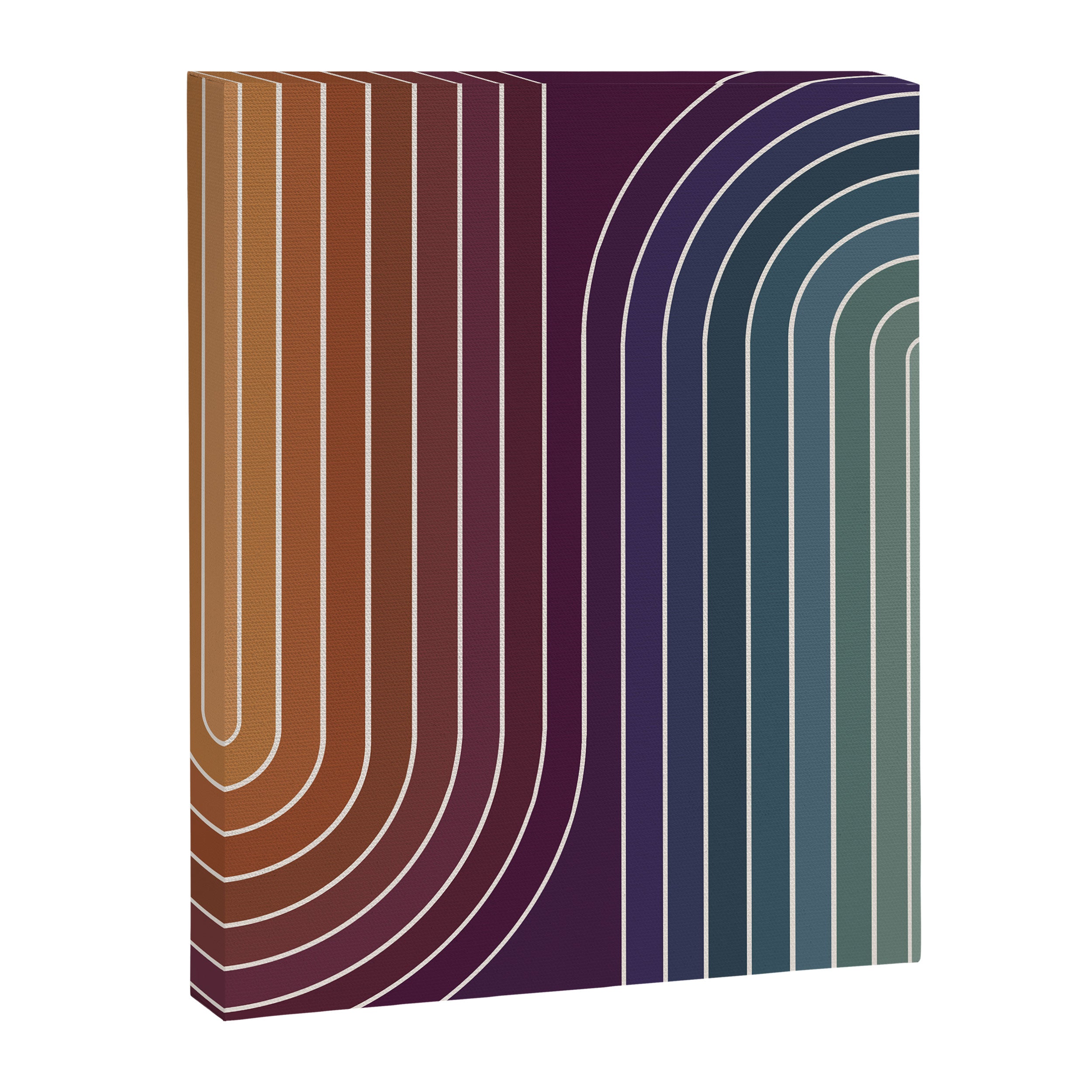 Gradient Curvature X Canvas Print Gallery Image 6