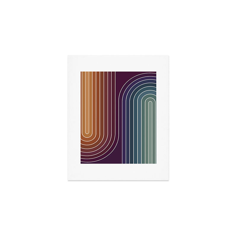 Gradient Curvature X Art Print Gallery Image 1