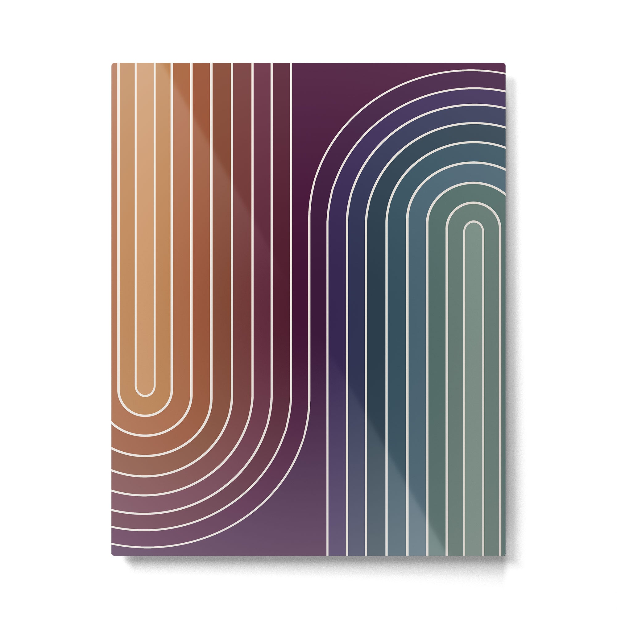 Gradient Curvature X Metal Print Gallery Image 4