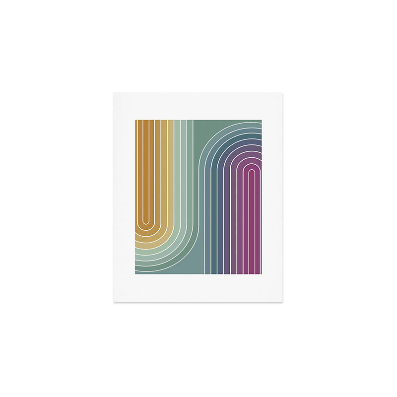Gradient Curvature XI Art Print Gallery Image 1