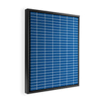 Grid Pattern III Framed Canvas Print Gallery Image 2
