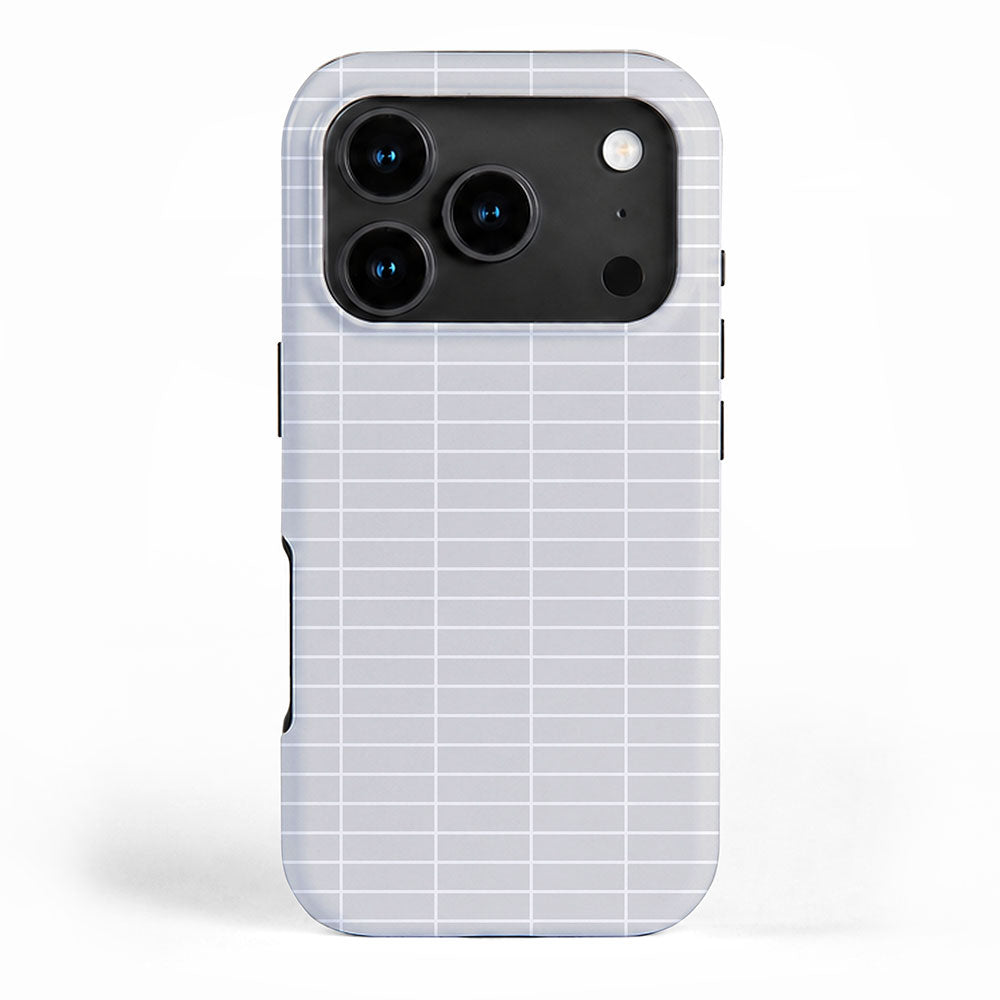 Grid Pattern IV iPhone Case Gallery Image 1