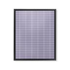 Grid Pattern XIII Framed Canvas Print Gallery Image 8
