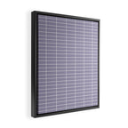 Grid Pattern XIII Framed Canvas Print Gallery Image 2
