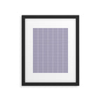 Grid Pattern XIII Framed Art Print Gallery Image 6