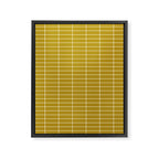 Grid Pattern XXIII Framed Canvas Print Gallery Image 8