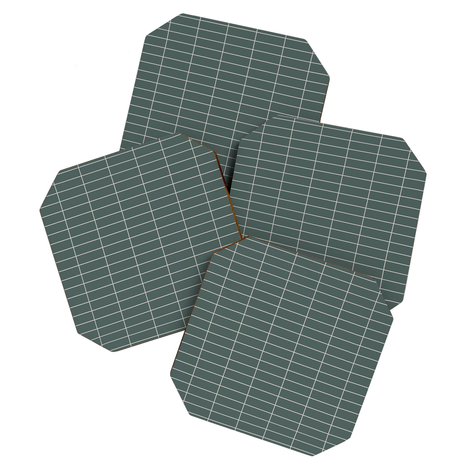 Grid Pattern XXVI Coaster Gallery Image 1