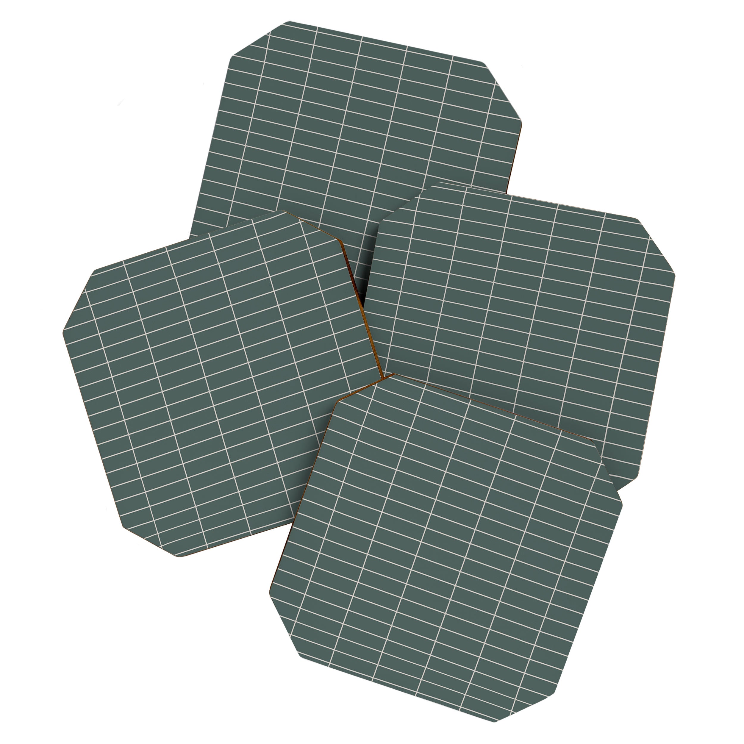 Grid Pattern XXVI Coaster Gallery Image 1