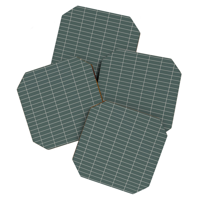 Grid Pattern XXVI Coaster Gallery Image 1