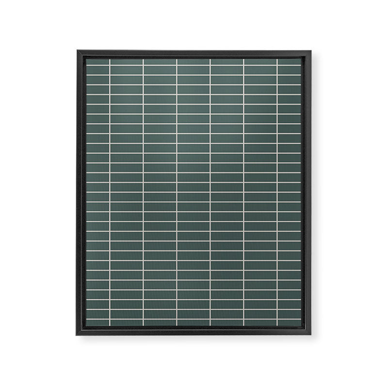 Grid Pattern XXVI Framed Canvas Print Gallery Image 8