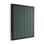 Grid Pattern XXVI Framed Canvas Print Gallery Image 2