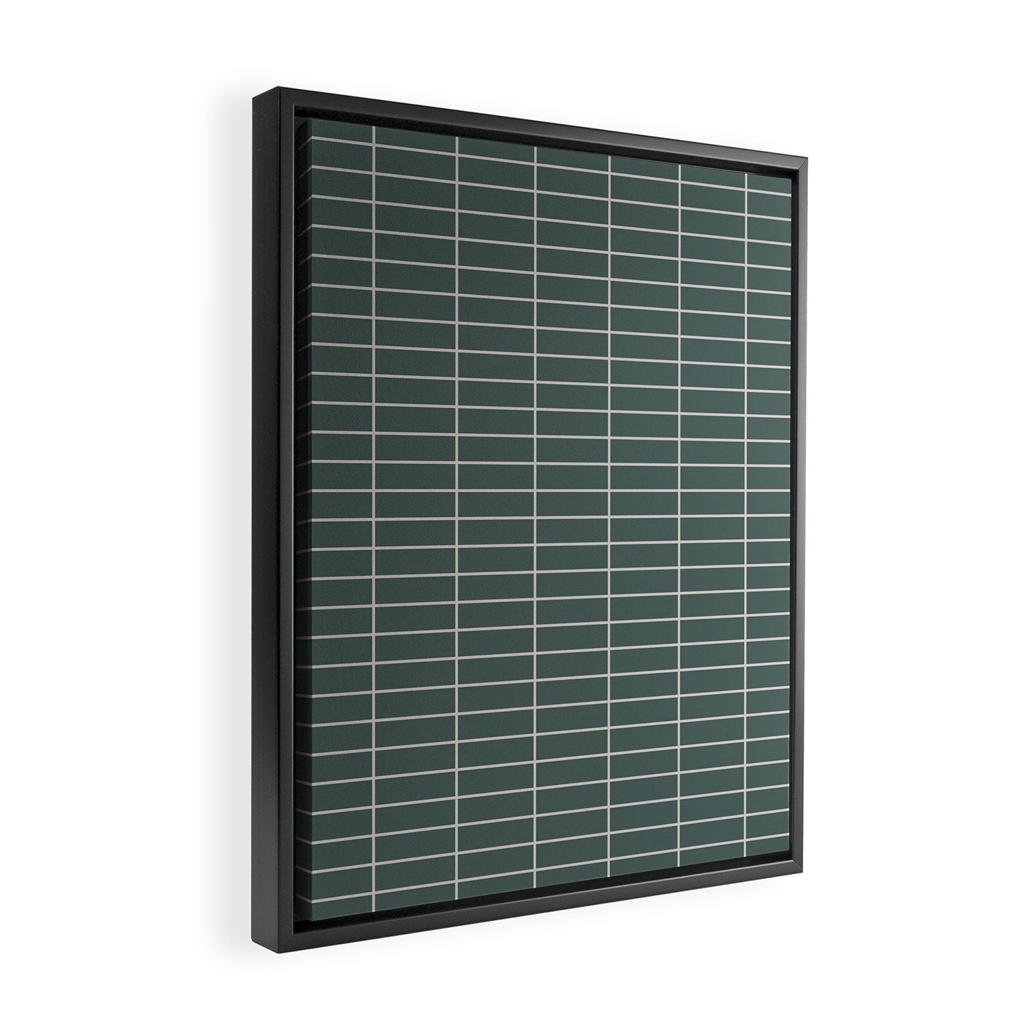 Grid Pattern XXVI Framed Canvas Print Gallery Image 2