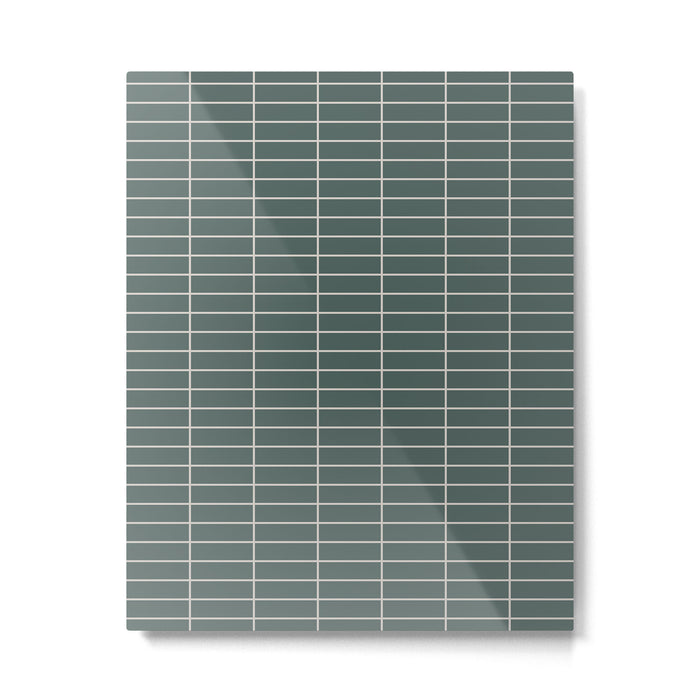 Grid Pattern XXVI Metal Print Gallery Image 1