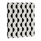 Gwynne Pattern - Black & White Canvas Print Gallery Image 8