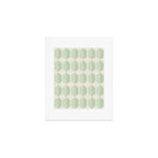 Hexagonal Pattern VI Soft Green Art Print Gallery Image 1