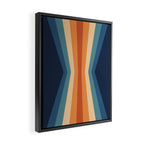 70's Retro Reflection Framed Canvas Print Gallery Image 2