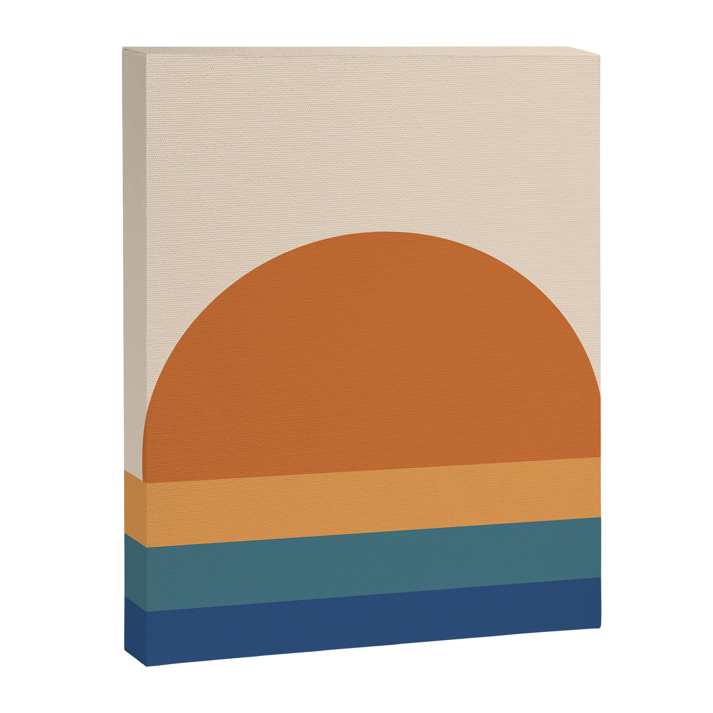 70's Retro Sunset Canvas Print Gallery Image 6