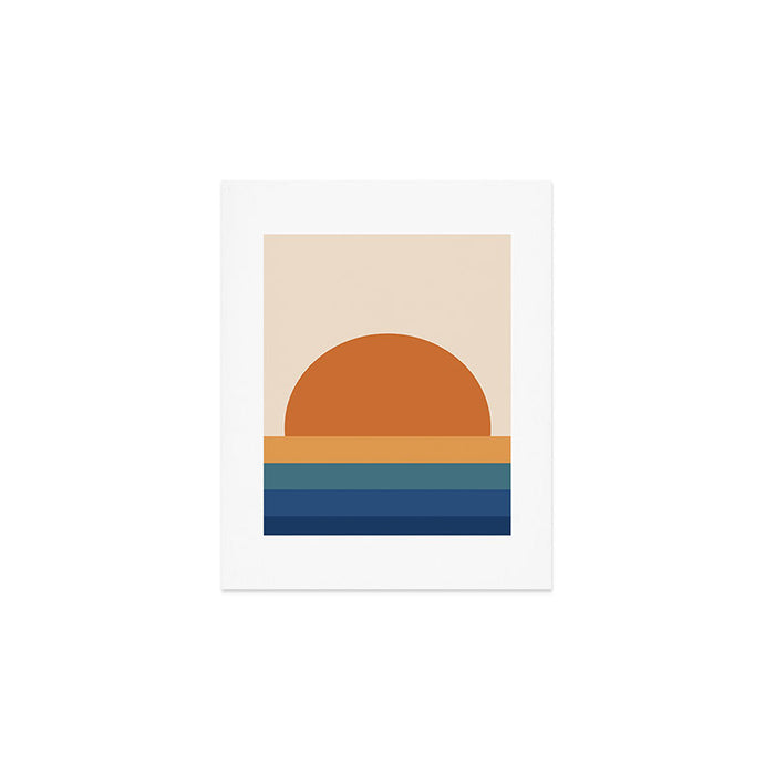 70's Retro Sunset Art Print Gallery Image 1