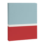 Color Block I Blue Red Canvas Print Gallery Image 6