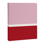 Color Block IV Pink Red Canvas Print Gallery Image 6
