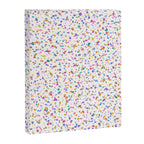 Festive Speckled Dot Pattern - Funfetti Rainbow Canvas Print Gallery Image 8