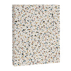 Festive Speckled Dot Pattern - Natural Neutral Boho Canvas Print Gallery Image 8