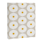 Minimal Botanical Pattern - Daisies Canvas Print Gallery Image 8