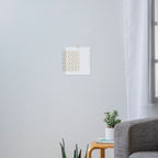 Minimal Botanical Pattern - Daisies Art Print Gallery Image 3