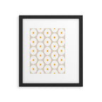 Minimal Botanical Pattern - Daisies Framed Art Print Gallery Image 4