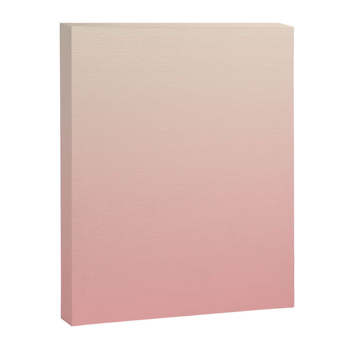 Pink Blush Ombre Canvas Print Gallery Image 1