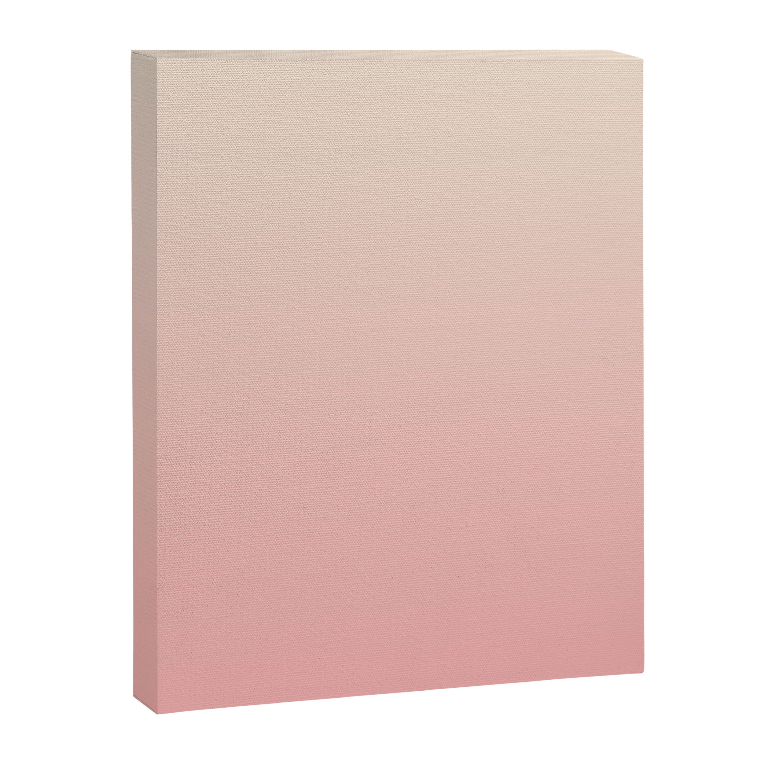 Pink Blush Ombre Canvas Print Gallery Image 8