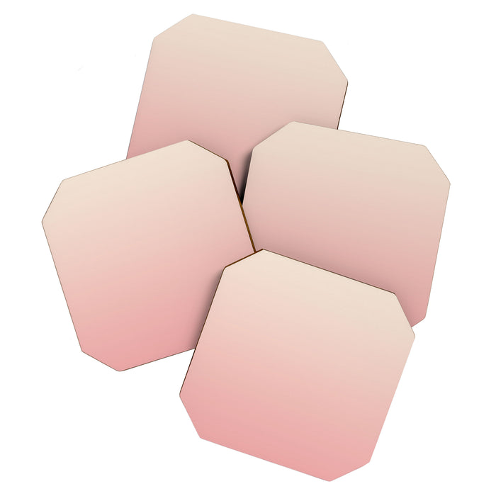 Pink Blush Ombre Coaster Gallery Image 1