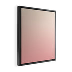 Pink Blush Ombre Framed Canvas Print Gallery Image 2