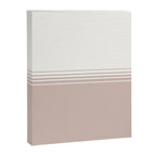 Retro Neutral Minimalist Stripes Canvas Print Gallery Image 8