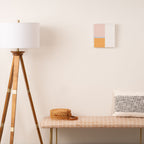 Neutral Summer Colour Block Canvas Print Gallery Image 2
