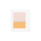Neutral Summer Colour Block Art Print Gallery Image 1