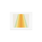 Tropical Palette Stripes Art Print Gallery Image 1