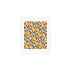 Kaleidoscope Tile Pattern IV Bright Vibrant Summer Art Print Gallery Image 1