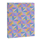 Kaleidoscope Tile Pattern V Bright Pastel Canvas Print Gallery Image 8