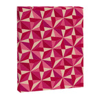 Kaleidoscope Tile Pattern VIII Vibrant Pink and Red Canvas Print Gallery Image 8