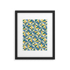 Kaleidoscope Tile Pattern XV Bold Colorful Summer Framed Art Print Gallery Image 6